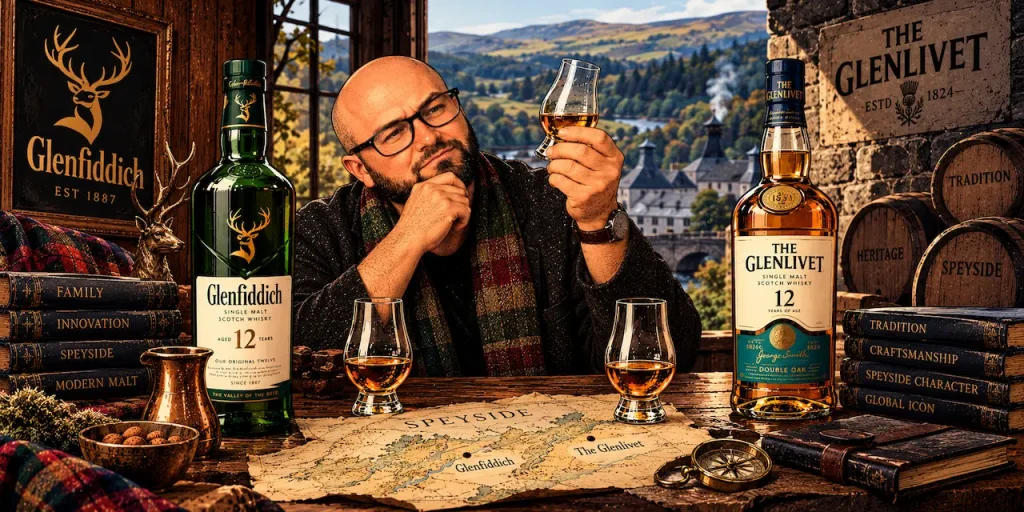 Glenfiddich vs Glenlivet: Why Speyside’s Two Giants Taste Nothing Alike