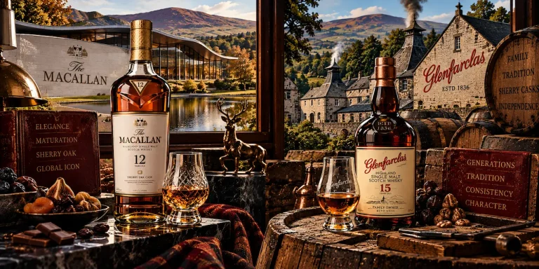 Macallan vs Glenfarclas: Two Sherry-Cask Houses, Two Very Different Philosophies
